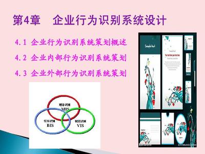 4-1企業(yè)行為識別系統(tǒng)策劃